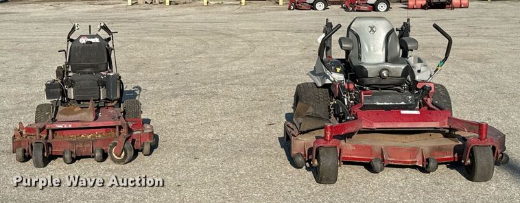 image for item DZ4118 (2) Exmark ZTR lawn mowers