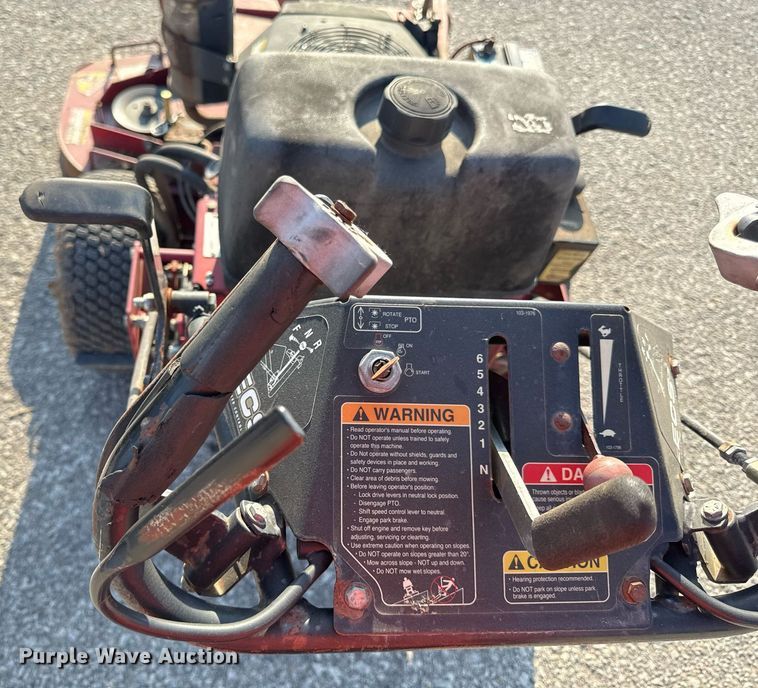 image for item DZ4118 (2) Exmark ZTR lawn mowers