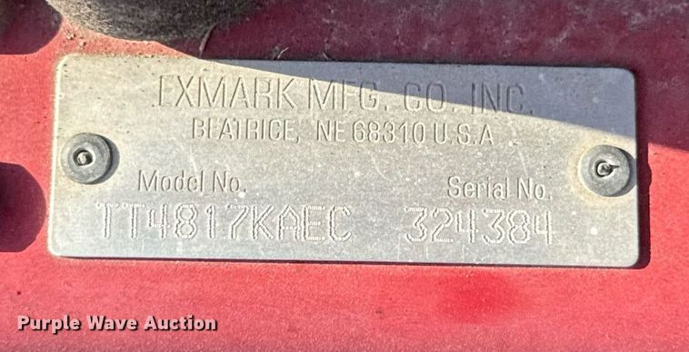 image for item DZ4118 (2) Exmark ZTR lawn mowers