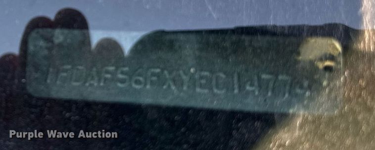 image for item DZ4122 2000 Ford F550 Super Duty flatbed truck