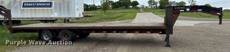 image for item DZ4141 2003 Neal Manufacturing flatbed trailer