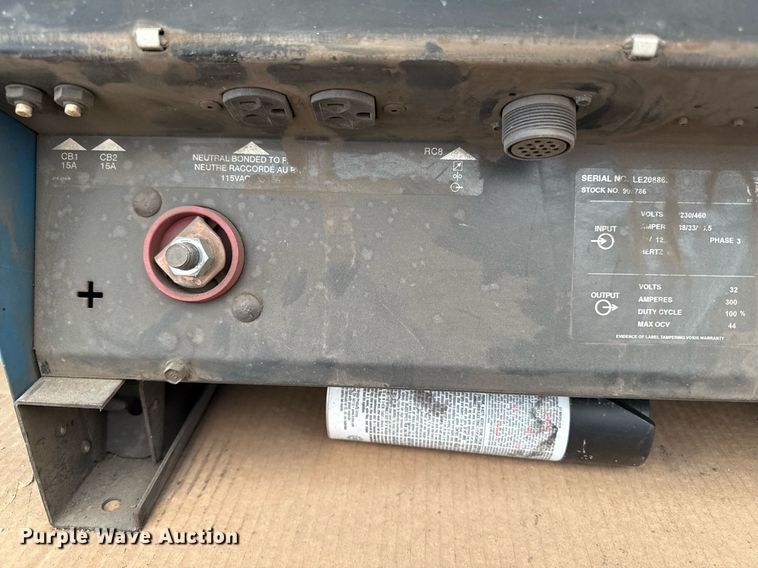 image for item DZ4146 Miller CP-302 Power Source welder