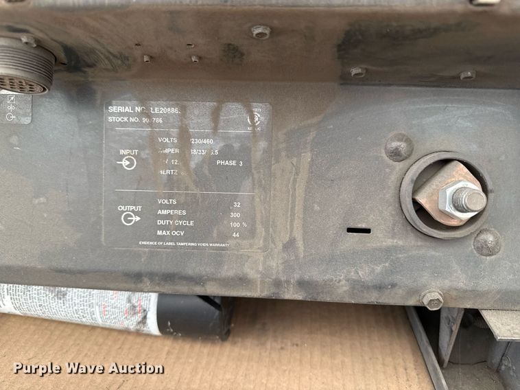 image for item DZ4146 Miller CP-302 Power Source welder