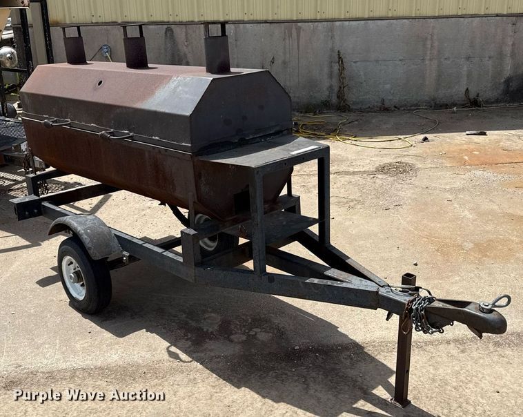 image for item DZ4153 Shop built grill trailer