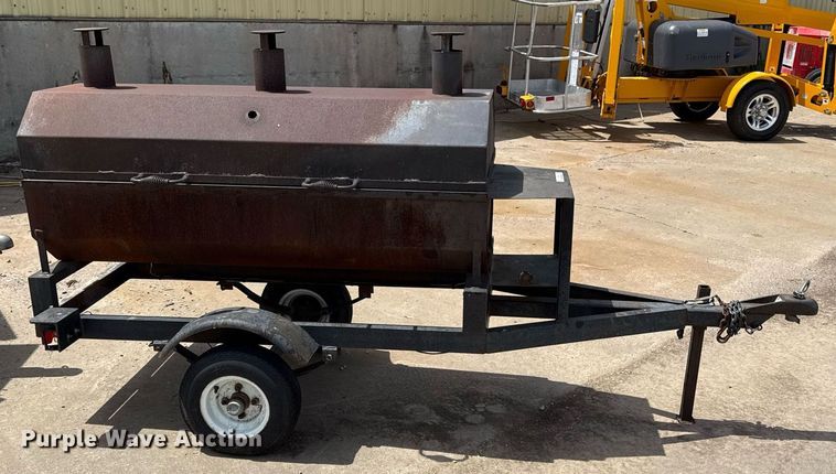 image for item DZ4153 Shop built grill trailer