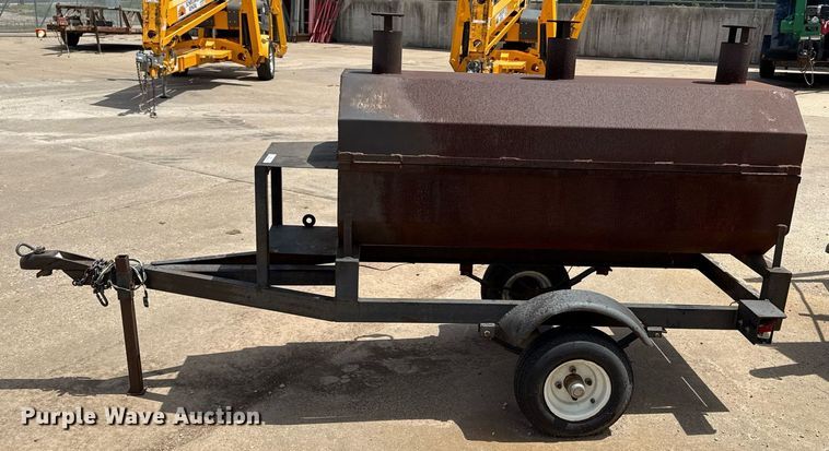 image for item DZ4153 Shop built grill trailer