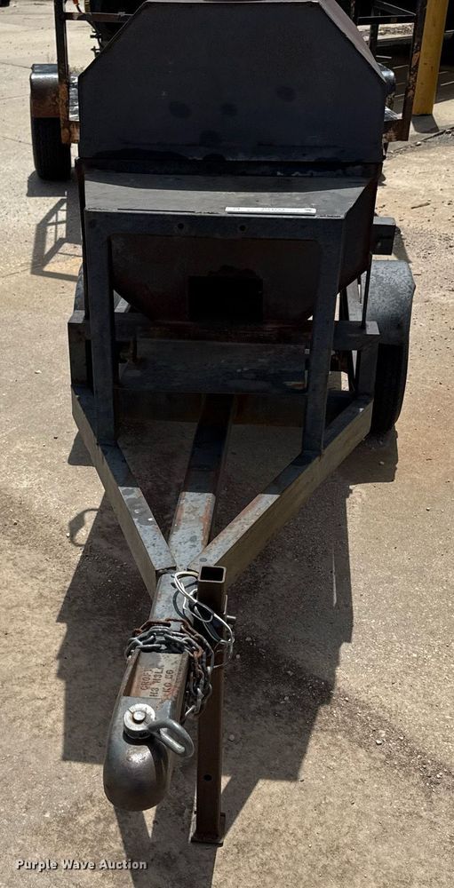 image for item DZ4153 Shop built grill trailer