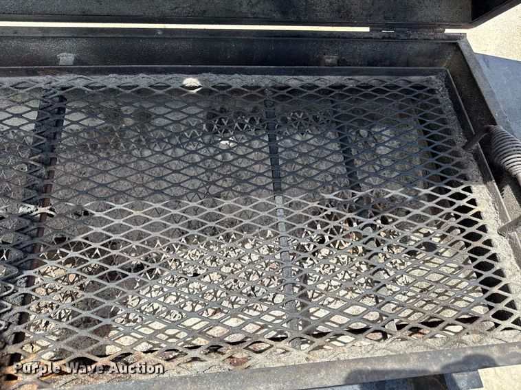 image for item DZ4153 Shop built grill trailer