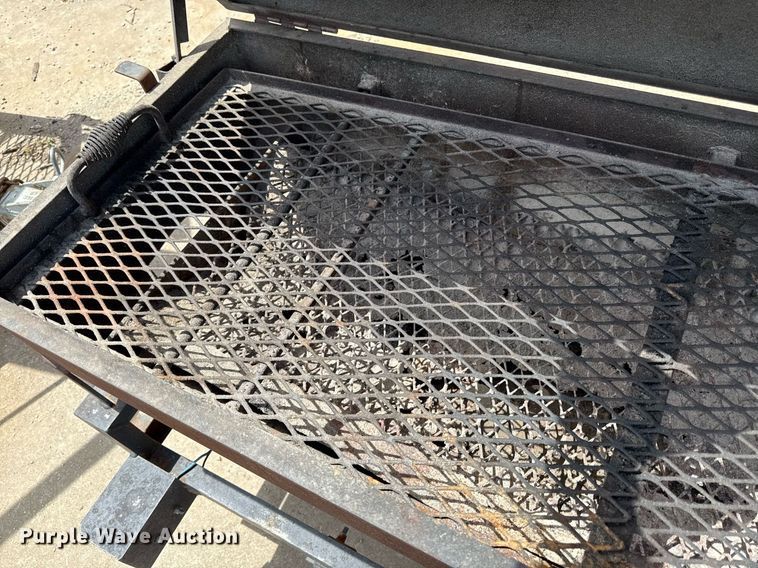 image for item DZ4153 Shop built grill trailer