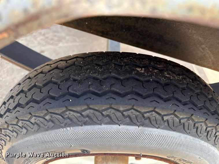 image for item DZ4153 Shop built grill trailer