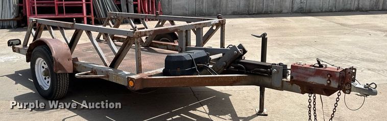 image for item DZ4154 1999 Escalate trailer ET4000 utility trailer