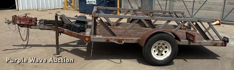 image for item DZ4154 1999 Escalate trailer ET4000 utility trailer