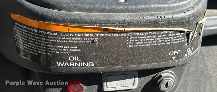 image for item DZ4162 2010 Yamaha YDRAX golf cart