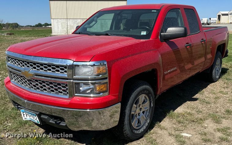 image for item EB2560 2014 Chevrolet  Silverado 1500 Double Cab pickup truck