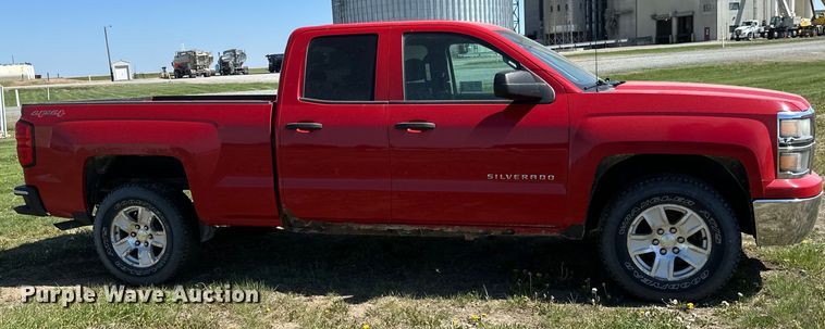 image for item EB2560 2014 Chevrolet  Silverado 1500 Double Cab pickup truck