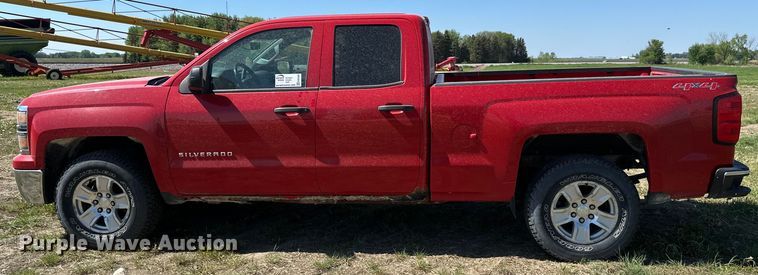 image for item EB2560 2014 Chevrolet  Silverado 1500 Double Cab pickup truck