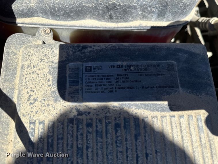 image for item EB2560 2014 Chevrolet  Silverado 1500 Double Cab pickup truck