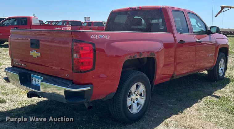 image for item EB2561 2014 Chevrolet  Silverado 1500 Double Cab pickup truck