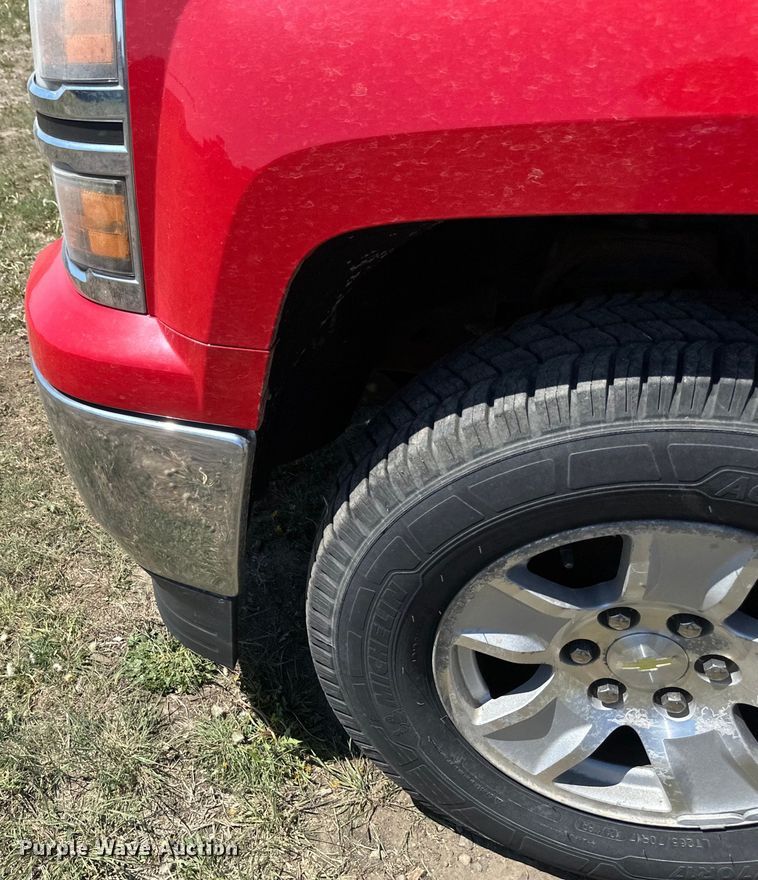image for item EB2561 2014 Chevrolet  Silverado 1500 Double Cab pickup truck