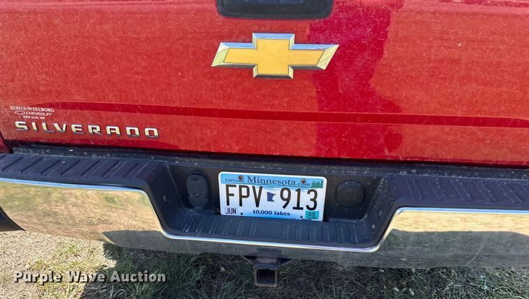 image for item EB2561 2014 Chevrolet  Silverado 1500 Double Cab pickup truck