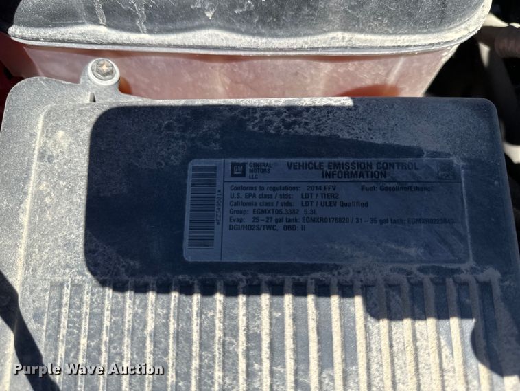 image for item EB2561 2014 Chevrolet  Silverado 1500 Double Cab pickup truck