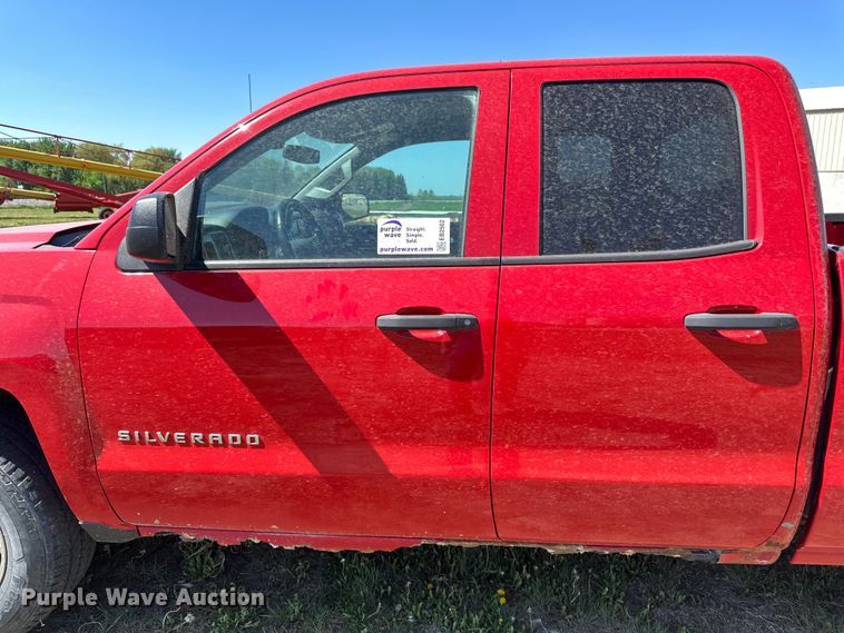 image for item EB2562 2014 Chevrolet  Silverado 1500 Double Cab pickup truck