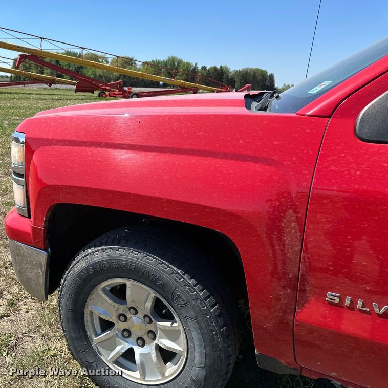 image for item EB2562 2014 Chevrolet  Silverado 1500 Double Cab pickup truck