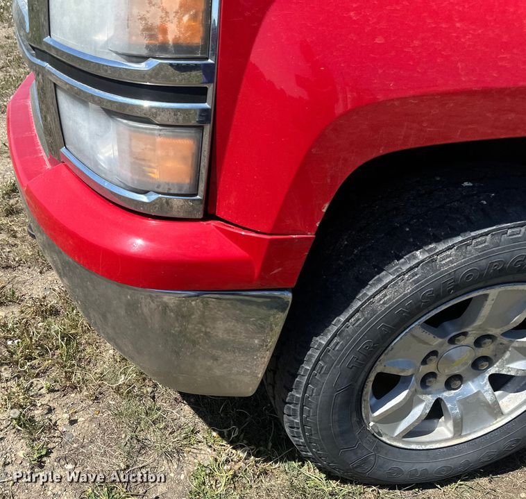 image for item EB2562 2014 Chevrolet  Silverado 1500 Double Cab pickup truck