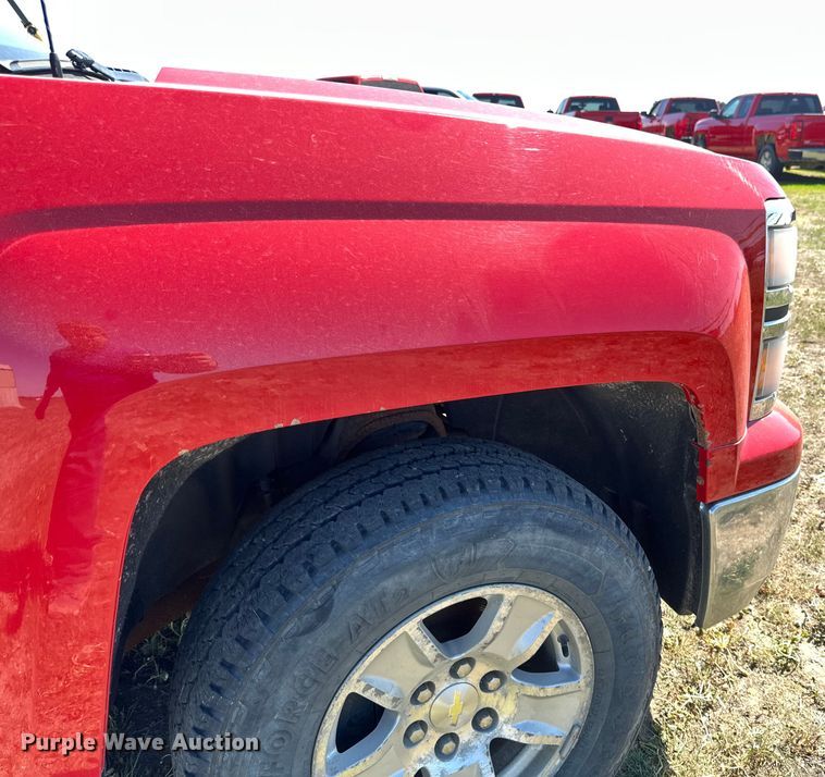 image for item EB2562 2014 Chevrolet  Silverado 1500 Double Cab pickup truck