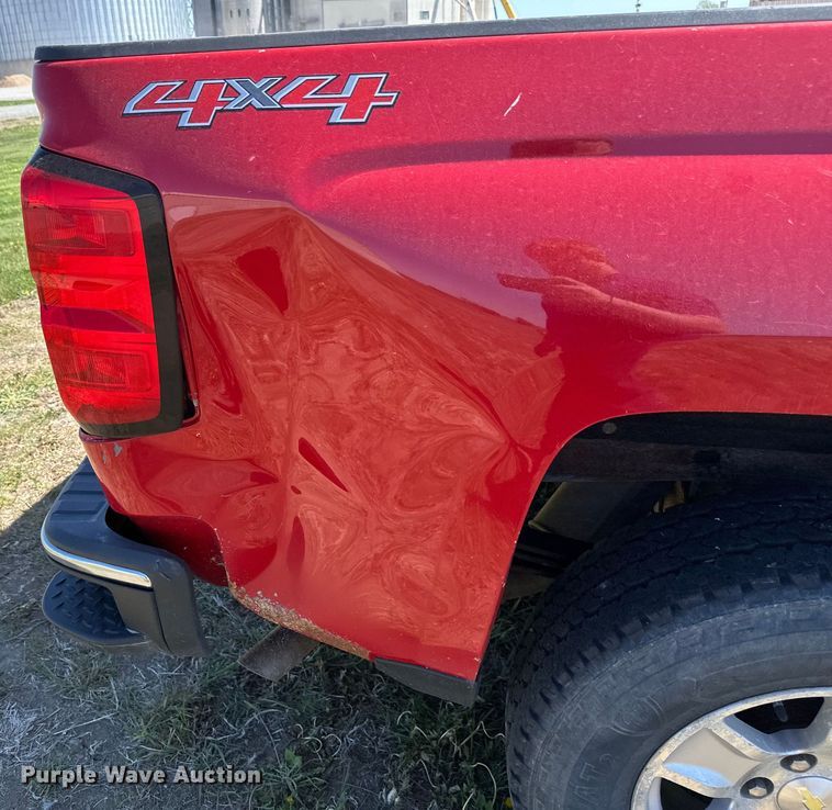 image for item EB2562 2014 Chevrolet  Silverado 1500 Double Cab pickup truck