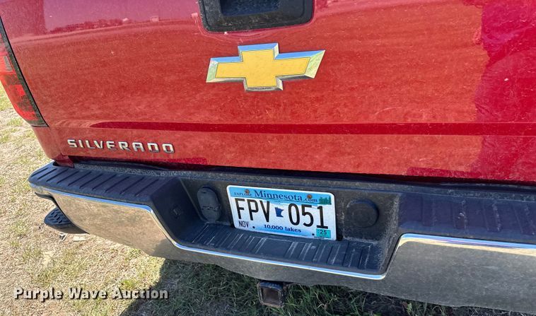 image for item EB2562 2014 Chevrolet  Silverado 1500 Double Cab pickup truck