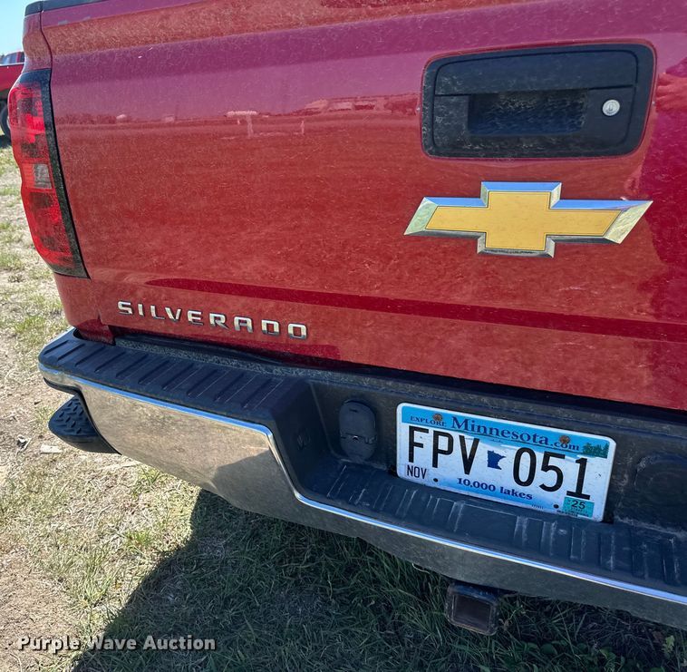 image for item EB2562 2014 Chevrolet  Silverado 1500 Double Cab pickup truck