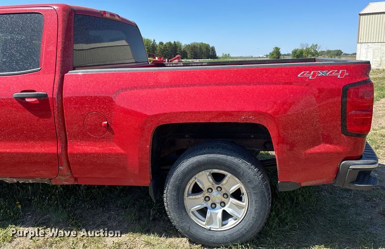 image for item EB2562 2014 Chevrolet  Silverado 1500 Double Cab pickup truck