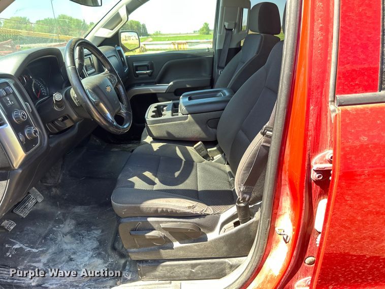 image for item EB2562 2014 Chevrolet  Silverado 1500 Double Cab pickup truck