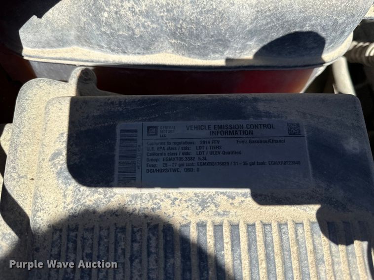 image for item EB2562 2014 Chevrolet  Silverado 1500 Double Cab pickup truck