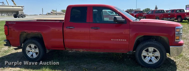 image for item EB2563 2014 Chevrolet  Silverado 1500 Double Cab pickup truck