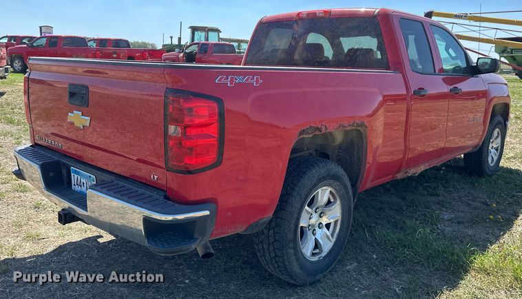 image for item EB2563 2014 Chevrolet  Silverado 1500 Double Cab pickup truck
