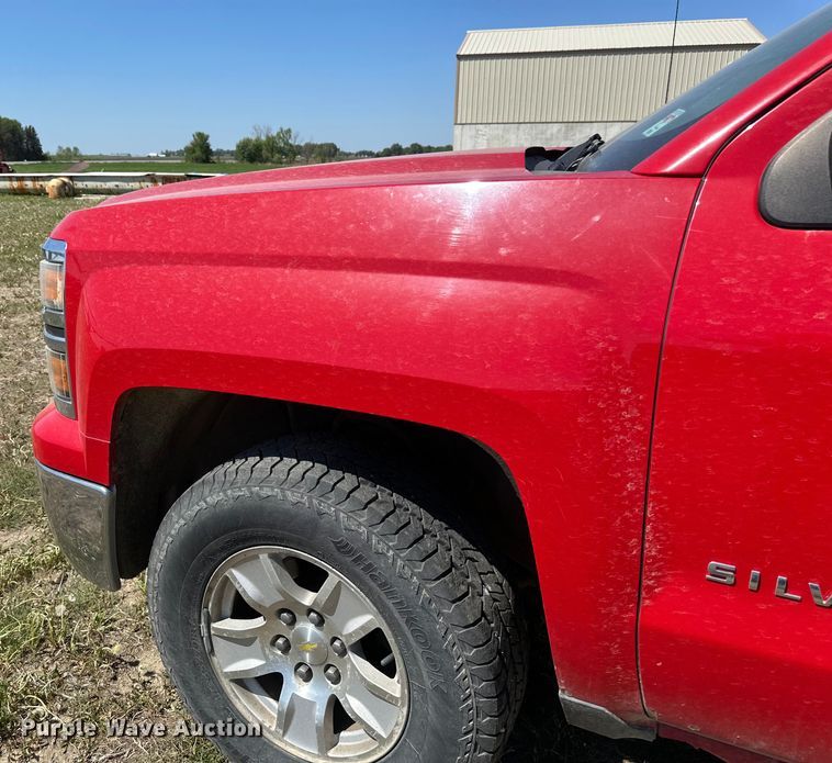 image for item EB2563 2014 Chevrolet  Silverado 1500 Double Cab pickup truck