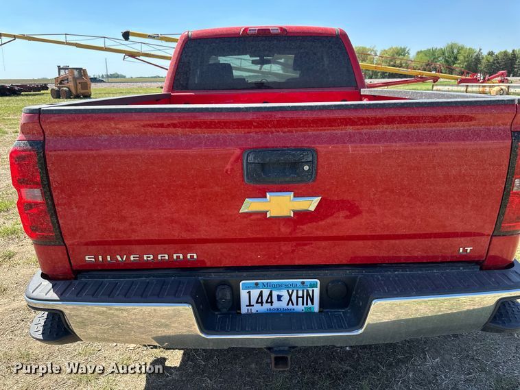 image for item EB2563 2014 Chevrolet  Silverado 1500 Double Cab pickup truck