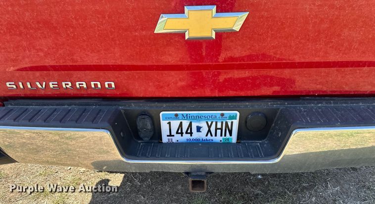 image for item EB2563 2014 Chevrolet  Silverado 1500 Double Cab pickup truck