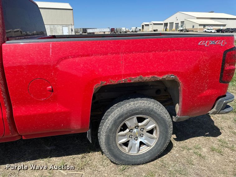 image for item EB2563 2014 Chevrolet  Silverado 1500 Double Cab pickup truck