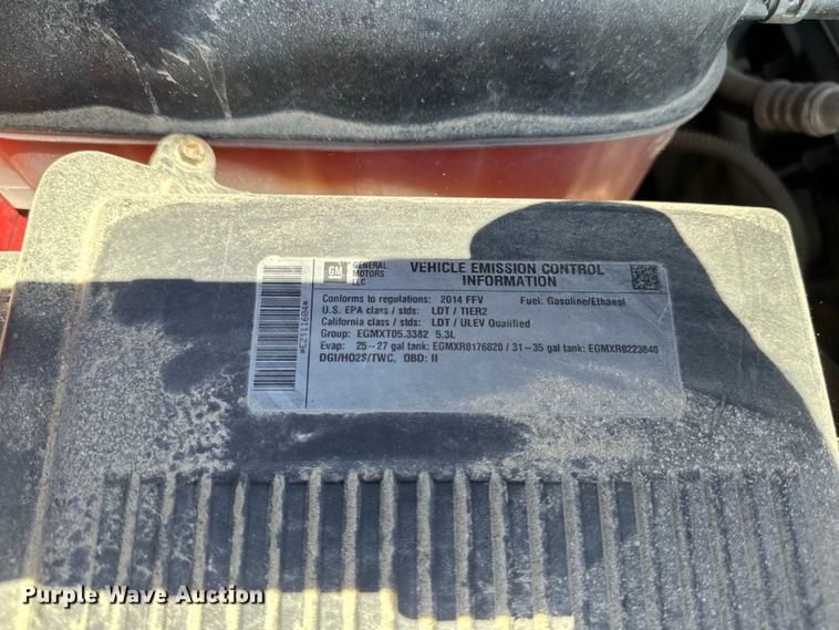 image for item EB2563 2014 Chevrolet  Silverado 1500 Double Cab pickup truck