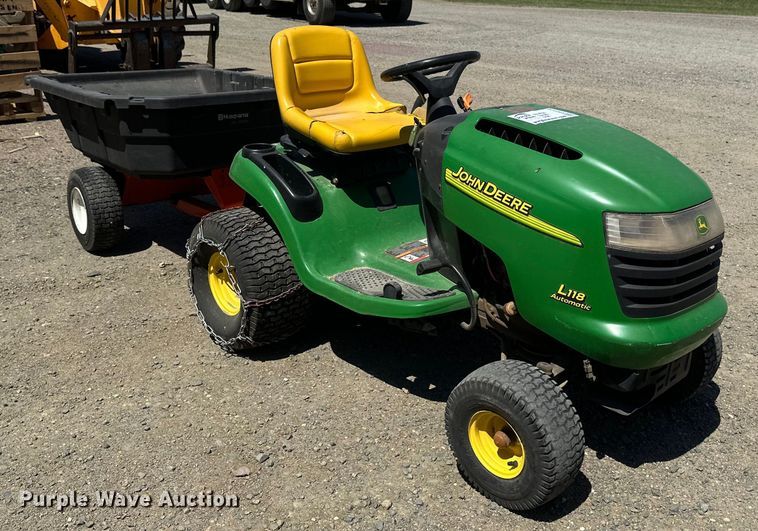 image for item EB2570 John Deere  L118 lawn mower