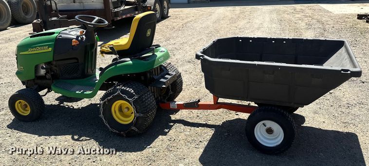 image for item EB2570 John Deere  L118 lawn mower