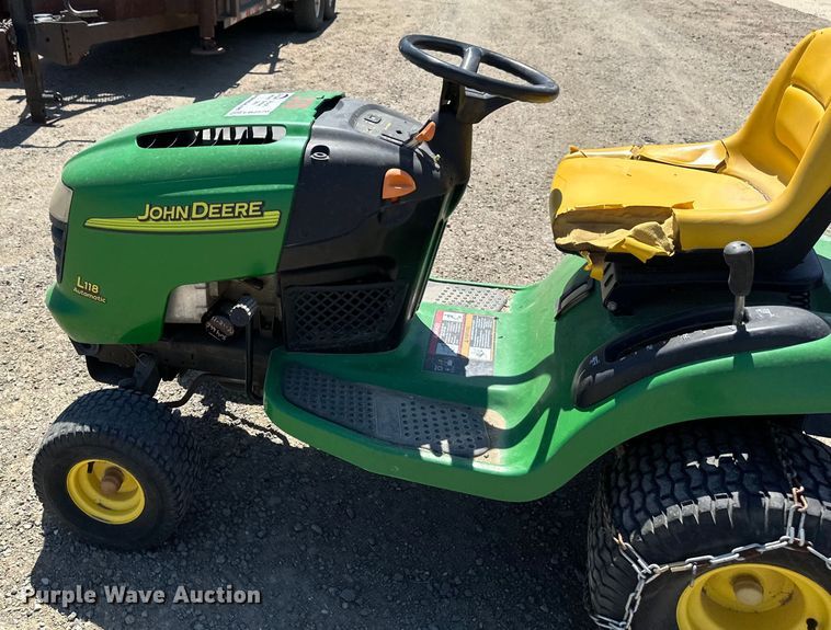 image for item EB2570 John Deere  L118 lawn mower