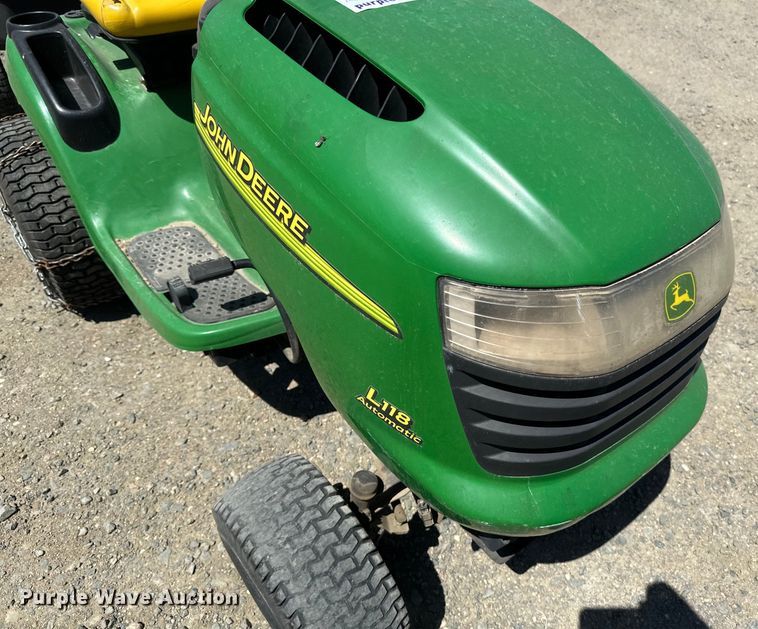 image for item EB2570 John Deere  L118 lawn mower