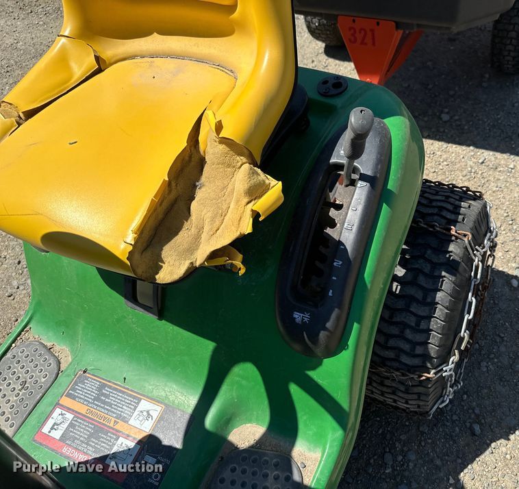 image for item EB2570 John Deere  L118 lawn mower