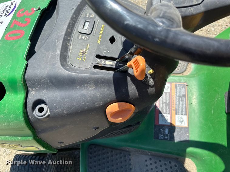 image for item EB2570 John Deere  L118 lawn mower