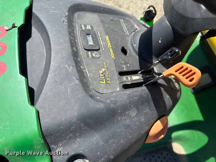 image for item EB2570 John Deere  L118 lawn mower