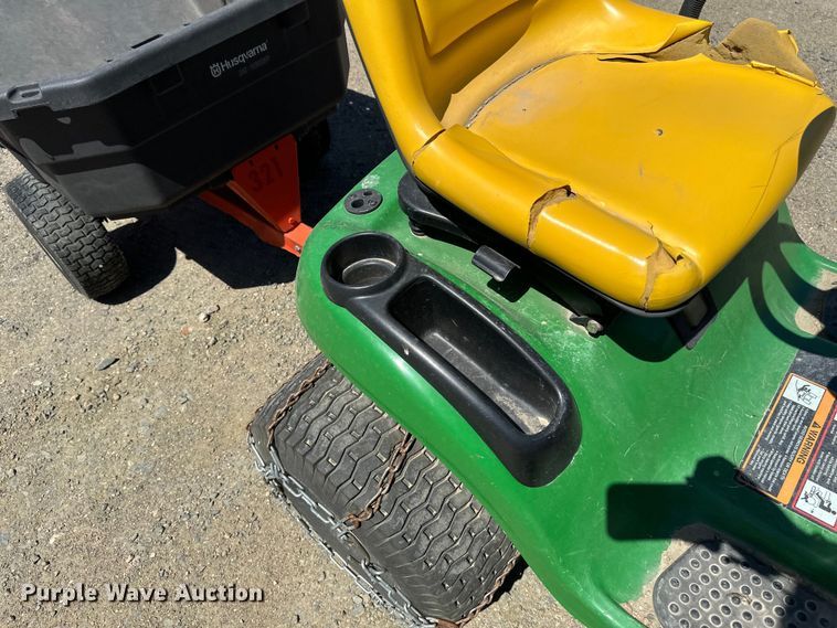 image for item EB2570 John Deere  L118 lawn mower